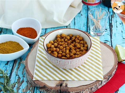 Pois Chiches R Tis Au Four Au Curry Recette Ptitchef