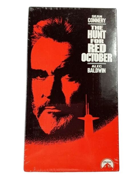 Hunt For Red October Movie Vhs Sean Connery Alec Baldwin