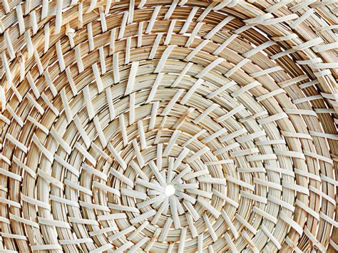 Acopa 13 Round Blond Rattan Charger Plate 12 Pack