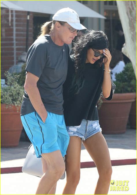 Full Sized Photo of kylie jenner spends the weekend with her dad bruce ...