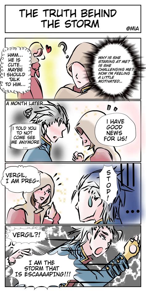 The real story behind the storm. Art by me. | Scrolller