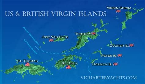 Mapas Das Ilhas Virgens Brit Nicas Reino Unido Enciclop Dia Global