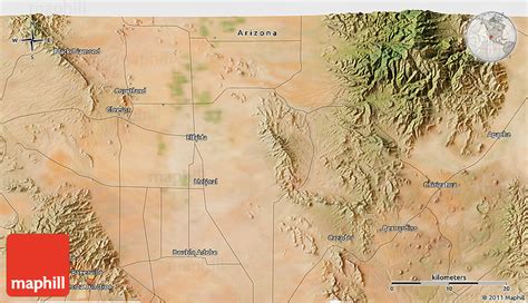 Satellite 3d Map Of Bisbee