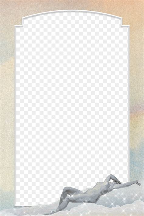 Nude Lady Png Frame Vintage Free Png Rawpixel
