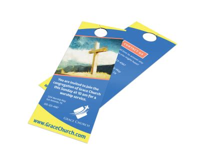 Church Door Hanger Templates