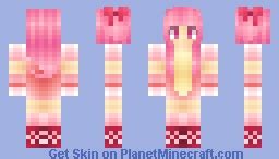 ɭɩᴛᴛɭɘ Pink Anime ♥ Minecraft Skin