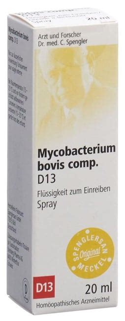 Spenglersan Mycobacterium Bovis Comp Spray D Classic Spray Ml