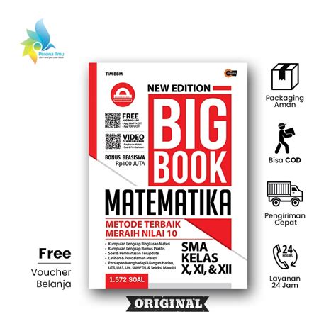 Jual Buku New Edition Big Book Matematika SMA Kelas X XI XII