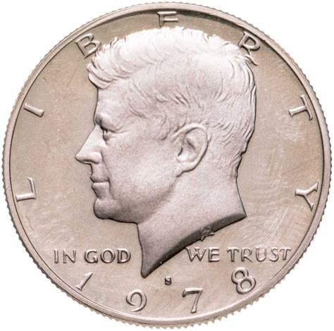 США 50 центов (1/2 доллара, half dollar) 1978 Kennedy Half Dollar ...