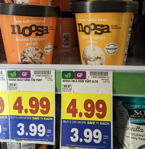 Noosa Frozen Yoghurt Gelato As Low As At Kroger Iheartkroger