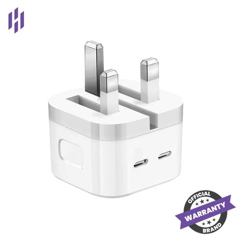 Apple Genuine 35W Dual USB-C Port Compact Power Adapter price in ...