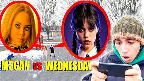 Wednesday Addams Ve M Gan Oyun Parkinda Drone Kameralarina Yakalandi