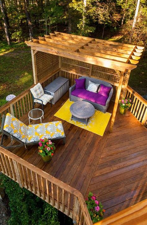 Best Creative Small Deck Ideas Outdoors Patio Designs Jessica