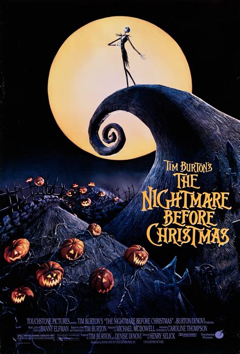 The Nightmare Before Christmas Original 1993 U.S. One Sheet Movie Poster - Posteritati Movie ...