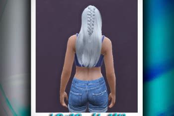 Long Hair With A Braid For MP Female GTA5 Mods