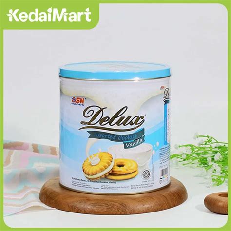 Jual Delux Assorted Cookies Vanilla 350 Gram Di Seller Kedaimart