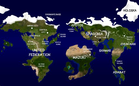 Mobius World Map by DashRoseTH on DeviantArt