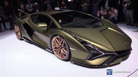 2020 Lamborghini Sian Fkp 37 Exterior Turnaround World Debut At