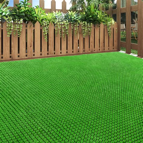 Amazon Padoor Artificial Grass Rug Pack Outdoor Non Slip Turf