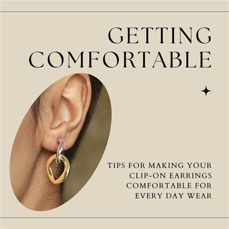 How to make your clip-on earrings comfortable for every day wear | EARA