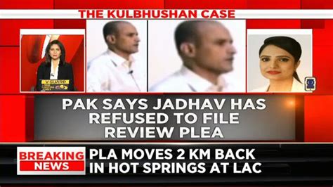 Watch Pak Claims Kulbushan Jadhav Has Refused To File Review Plea