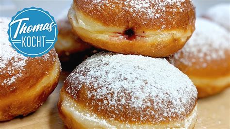 Berliner Selber Machen Pfannkuchen Krapfen Kreppel Thomas Kocht