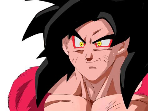 Redraw Challenge Super Saiyan 4 Goku By Robzap18 On Deviantart