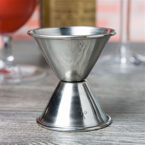 1oz x 1.5oz Stainless Steel Jigger in Jiggers from Simplex Trading