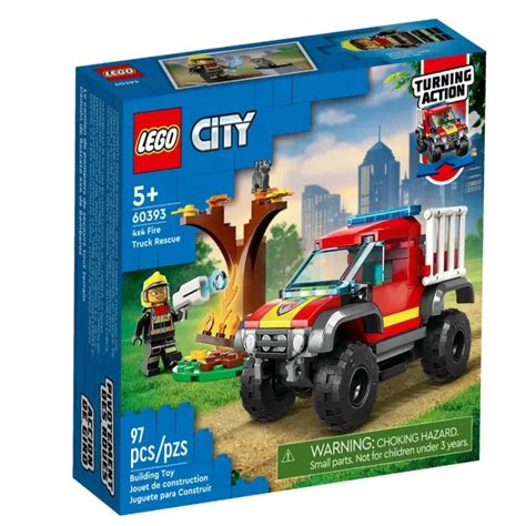 Lego City 60393 4x4 Fire Truck Rescue — Toycra