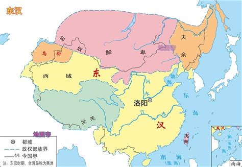 22张地图快速看汉朝历史（西汉和东汉） 百科ta说