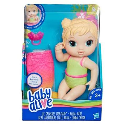 Muñeca Hasbro Baby Alive Bebé Aventuras En El Agua Walmart