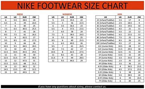 Toddler Shoe Size Chart By Age Nike - bmp-fisticuffs