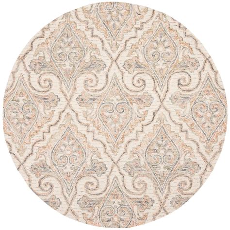 Safavieh Clearance Aubusson Aub A Ivory Rug In Hand Tufted