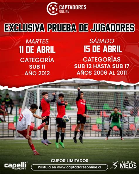 Captadores Online Exclusiva Prueba De Jugadores Martes Y Sabado