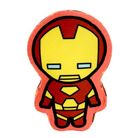almofada personagem homem de ferro marvel loja happy nerd