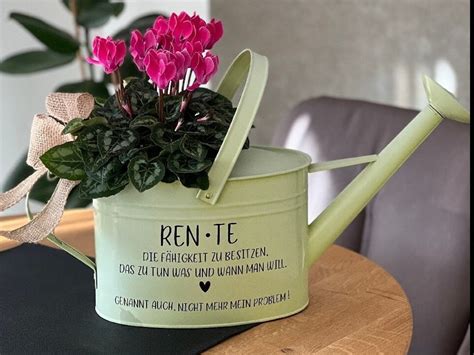 Geschenk Aufkleber Rente Ruhestand Gie Kanne Synonym Etsy De