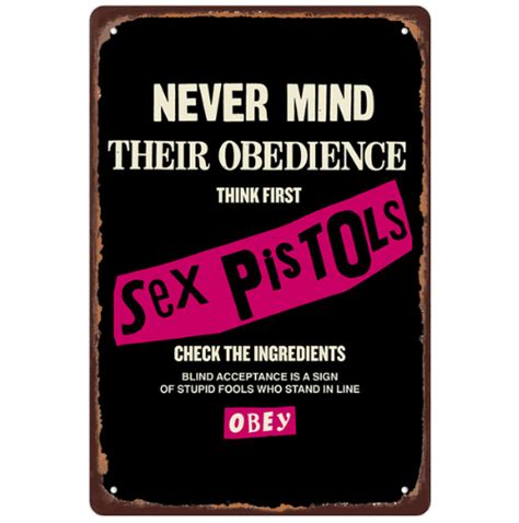 20 30cm 30 40cm Sex Pistols Metal Tin Signs