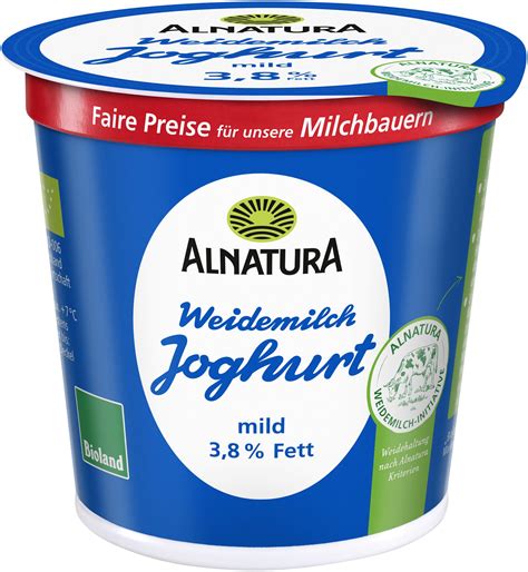 Joghurt Mild Fett G In Bio Qualit T Von Alnatura