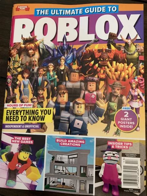 The Ultimate Guide To Roblox Magazine 2023 2 Giant Posters Inside