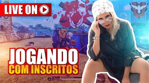 FREE FIRE AO VIVO RANK E SALINHA TODO DIA INSCRITOS LIVE FF GAMER