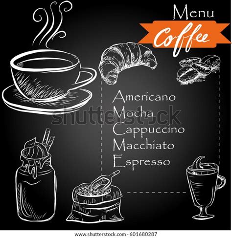 Coffee Restaurant Brochure Vector Coffee Shop Stock Vector Royalty