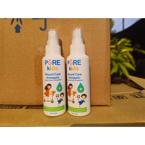 Jual Pure Kids Wound Care Antiseptic Isi 50 Ml Shopee Indonesia