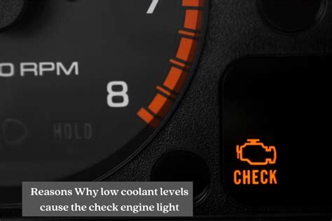 Would Low Coolant Cause Check Engine Light