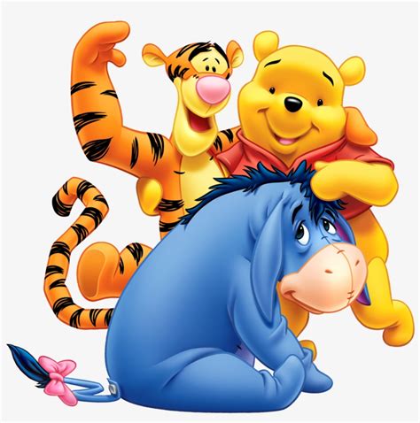 Winnie Pooh Png Eeyore And Winnie The Pooh PNG Image Transparent