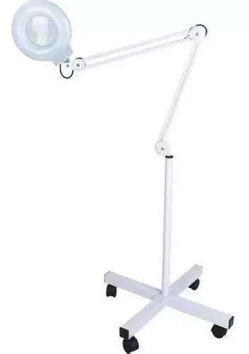 Ripley Lampara Lupa Led Con Luz Pie Cosmetologia Ruedas