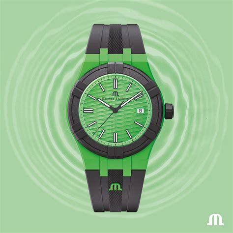Maurice Lacroix Aikon Tide Green New York Jewelers Chicago