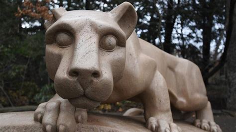 Penn State Nittany Lion statue damaged ear is fixed | Centre Daily Times