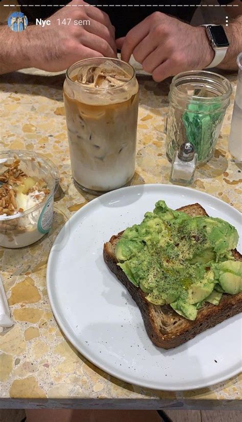 Avocado Toast Food Restaurant Coffee Drink Inspo Aesthetic Moodboard