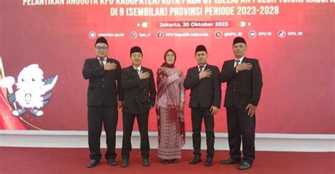 Sah Lima Komisioner Kpu Blora Periode 2023 2028 Resmi Dilantik Notoprojo