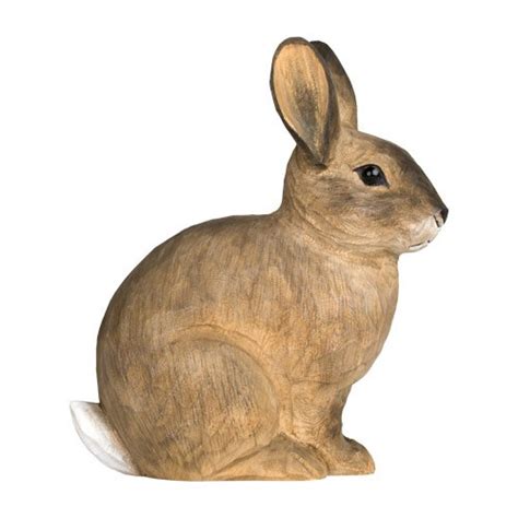 Rabbit Wood Carving Naturbutiken